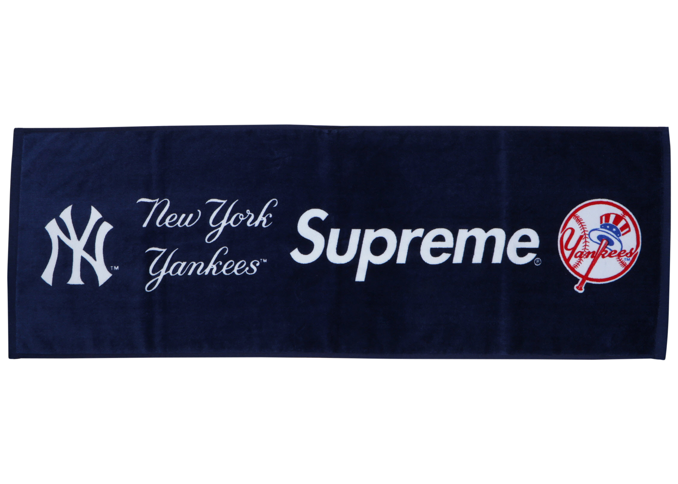 Supreme New York Yankees Hand Towel Navy - SS15 - CN