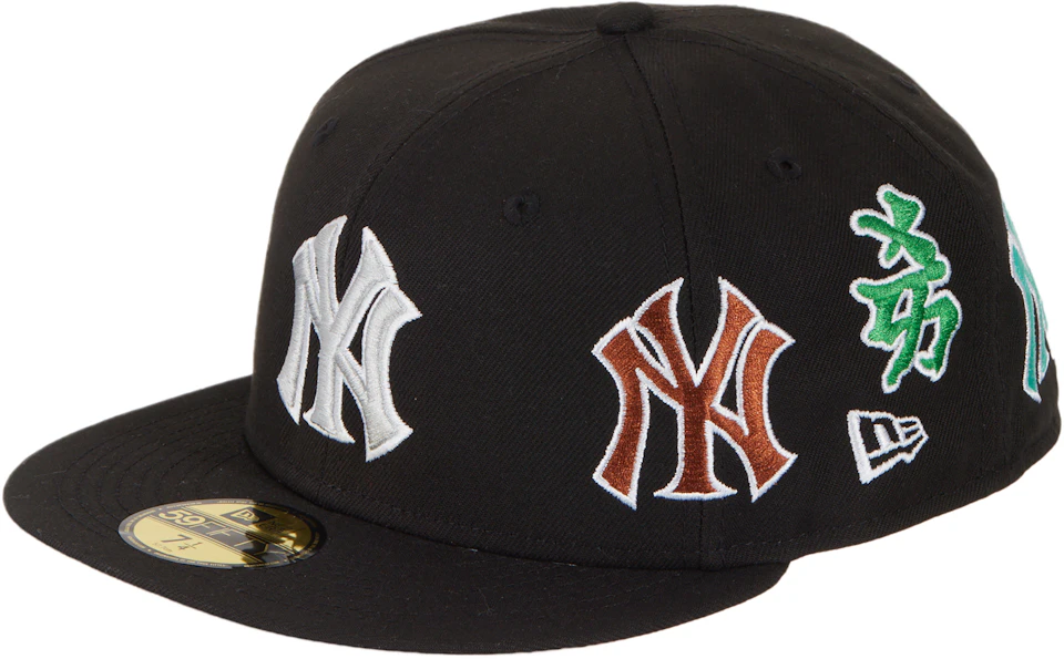 Supreme New York Yankees Kanji New Era Fitted Hat Black FW22 - US
