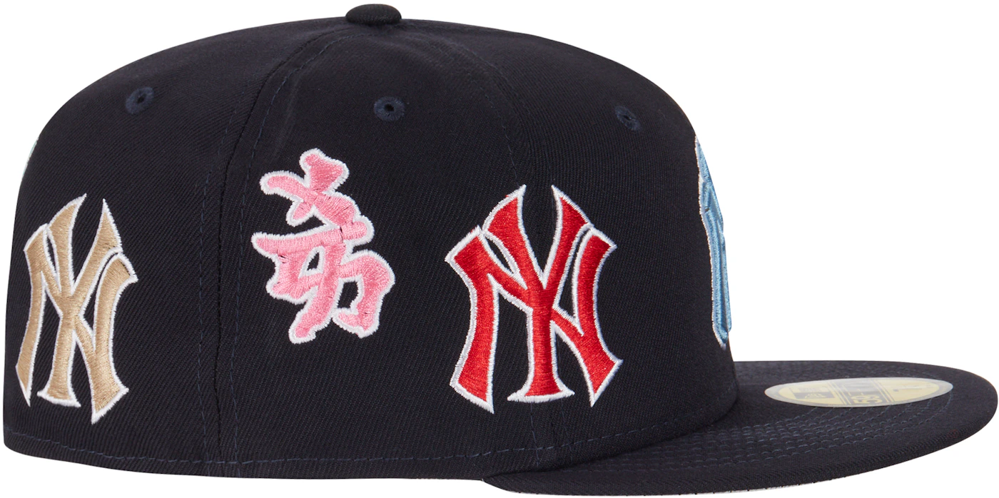 Supreme New York Yankees Kanji New Era Fitted Hat Navy - FW22 - US