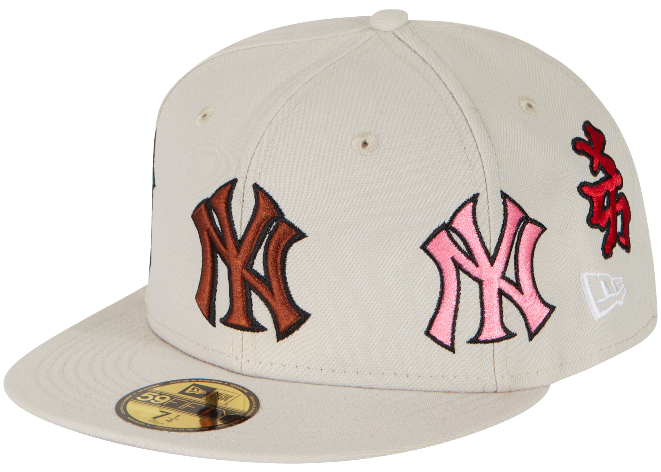 Supreme New York Yankees Kanji New Era Fitted Hat Tan - FW22 - JP
