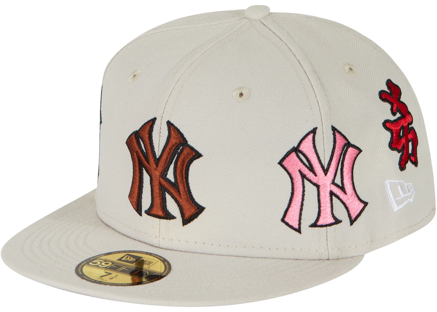Supreme New York Yankees Kanji New Era Fitted Hat Tan - FW22 - CN