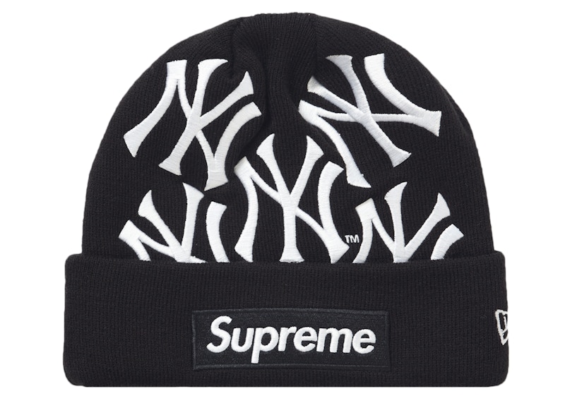 Supreme New Era Box Logo Beanie Black