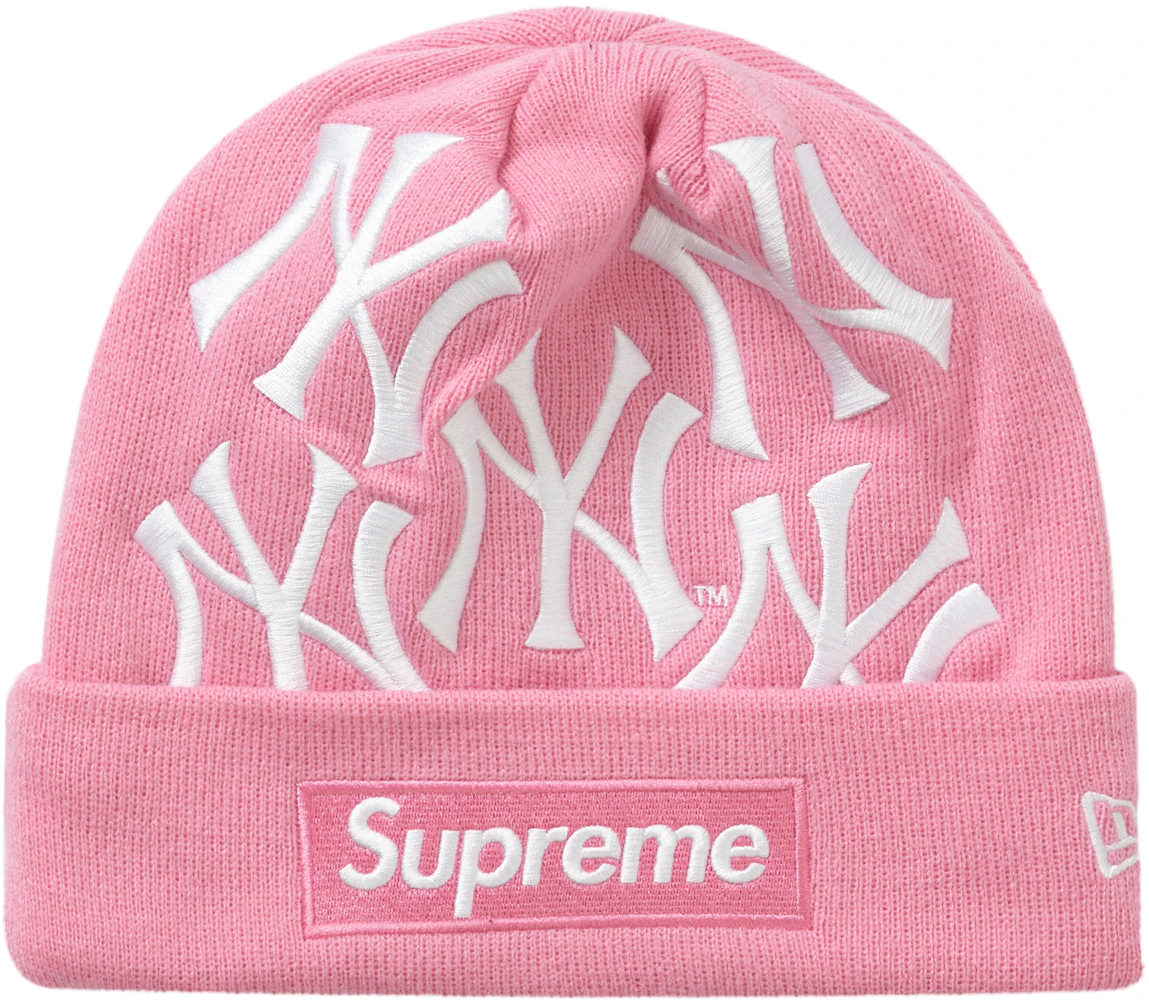 Beanie Supreme Pink size M International in Synthetic - 28158915