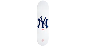Supreme New York Yankees Skateboard Deck White