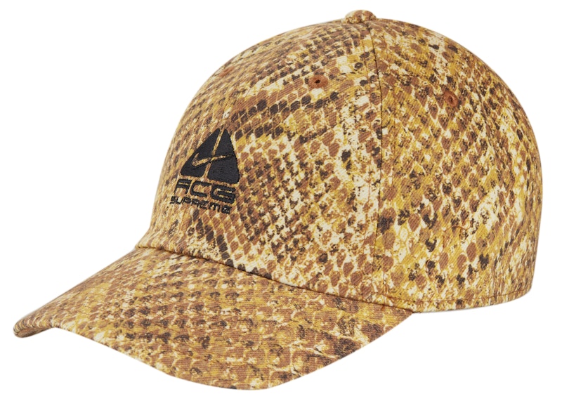 Supreme Nike ACG Denim 6-Panel Gold Snakeskin - FW22 - JP