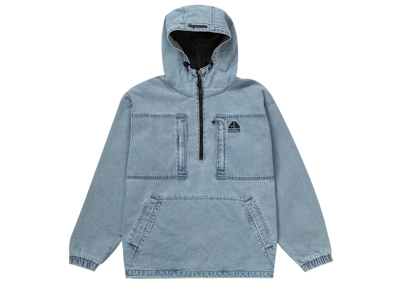 Supreme Nike ACG Denim Pullover Washed Blue Men's - FW22 - US