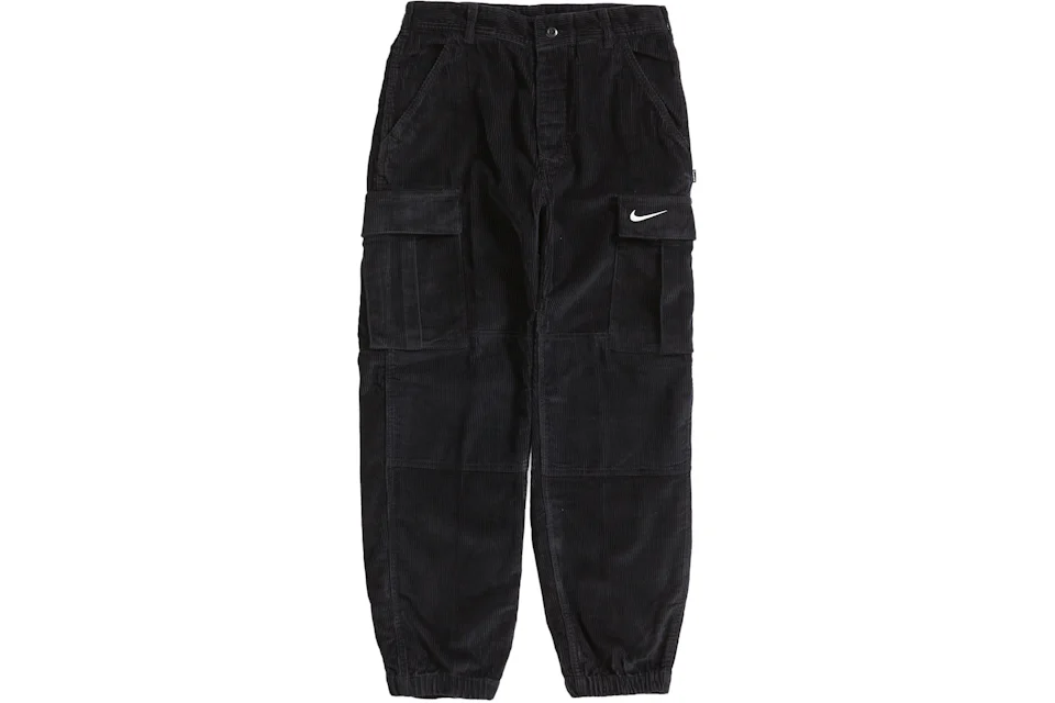 Supreme Nike Arc Corduroy Cargo Pant Black Men's - SS22 - US