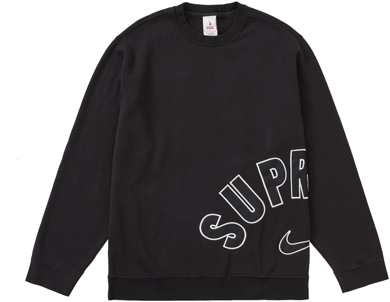Supreme, Sweaters, Supreme 27 Step Arc Logo Crewneck Sweatshirt Navy Sz  Medium Authentic