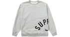 Supreme Nike Arc Crewneck Heather Grey