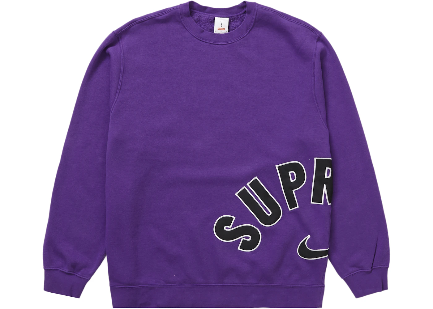 Supreme Nike Arc Crewneck Purple Men's SS22 US