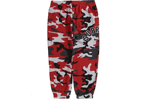 Pantalón de chándal Supreme Nike Arc Rojo Camuflaje Hombre SS22 MX