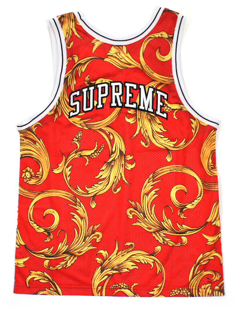 Supreme Nike Basketball Jersey Red