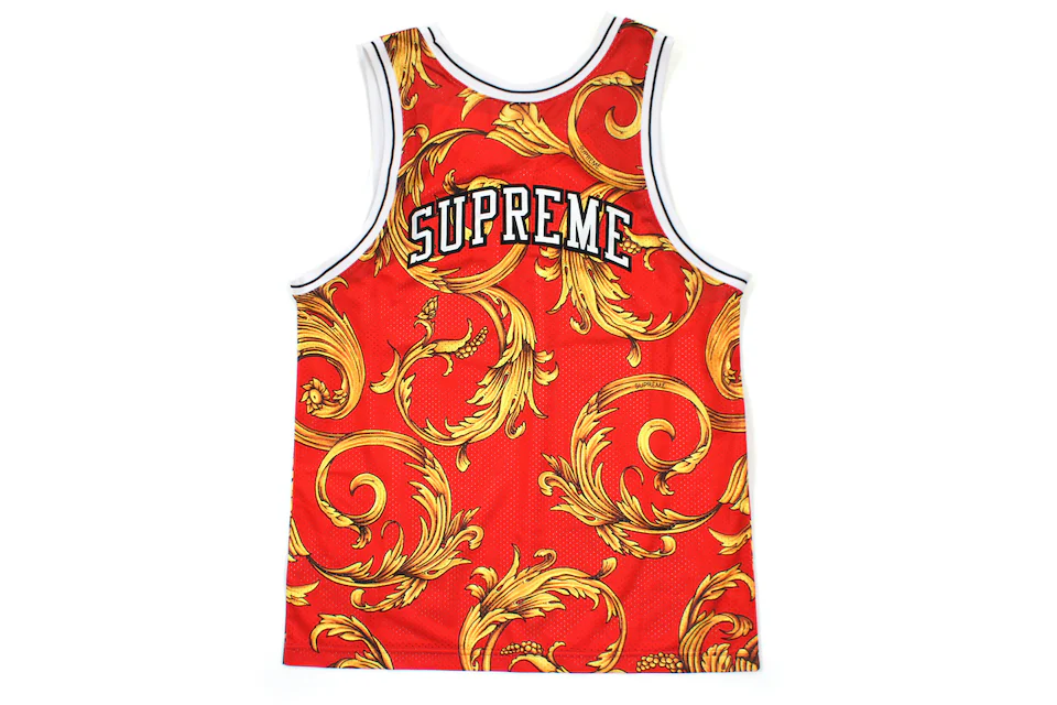 Supreme Nike Basketball Jersey Red