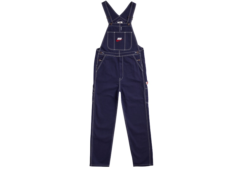 Supreme Nike Cotton Twill Overalls Black Men's - FW18 - US