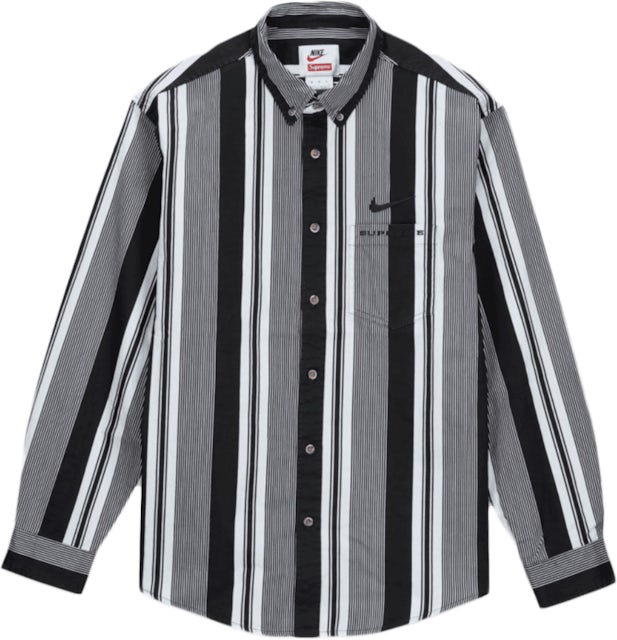 Supreme / Nike® Cotton Twill Shirt Black