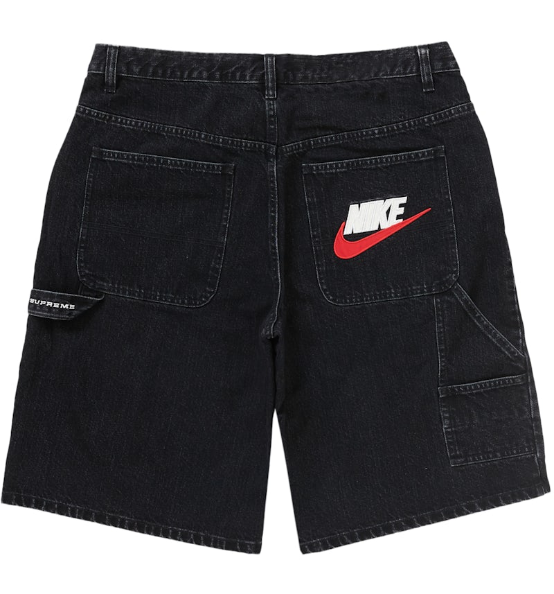 Supreme Nike Denim Short Black Men's SS24 GB - Main Image