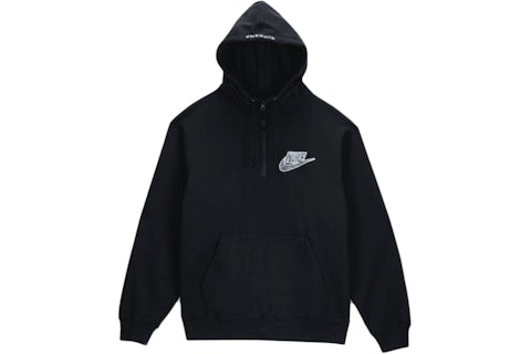 Sudadera Supreme Nike Half Zip con capucha Negro Hombre SS21 MX