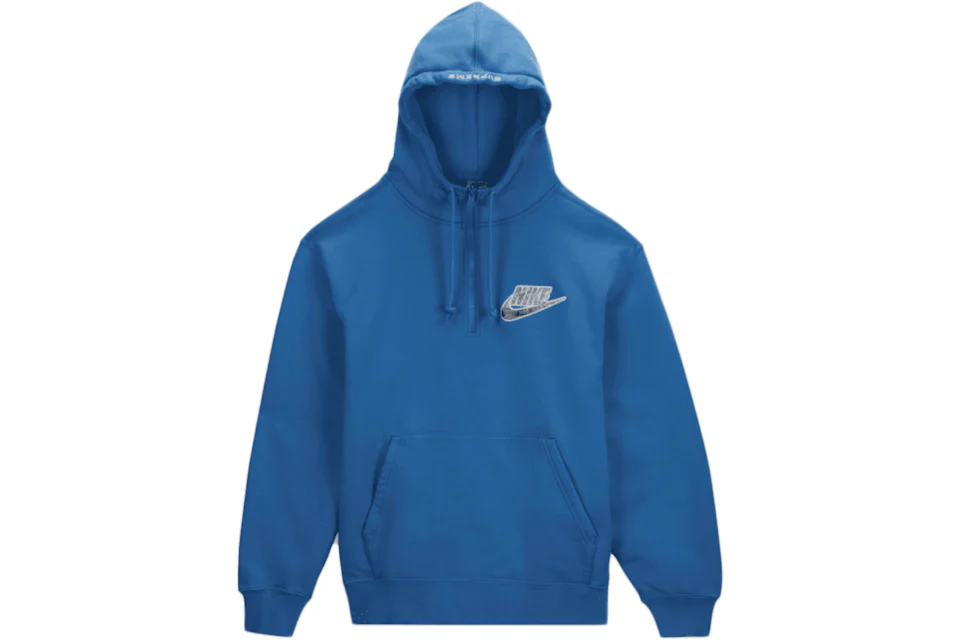 Supreme s logo hoodie blue sales