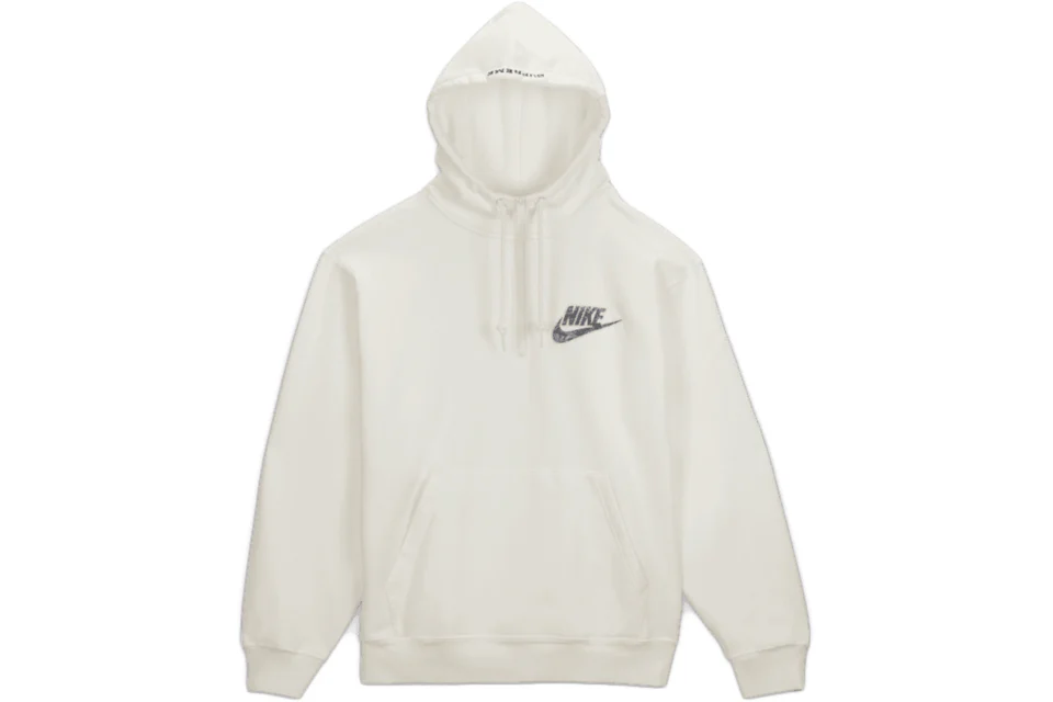 Half white hoodie hotsell