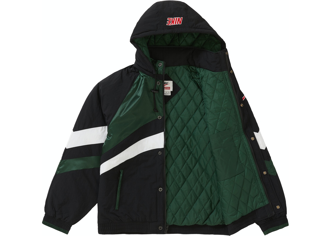 Supreme Nike Hooded Sport Jacket Green - SS19