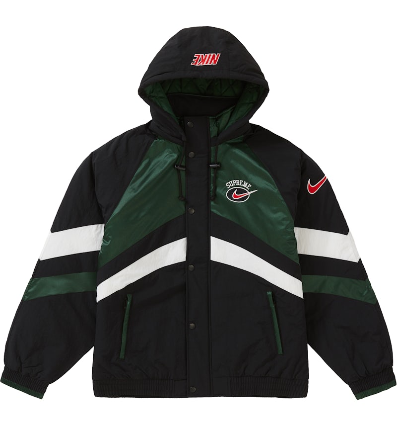 Supreme Nike Giacca sportiva con cappuccio Verde Uomo SS19 IT