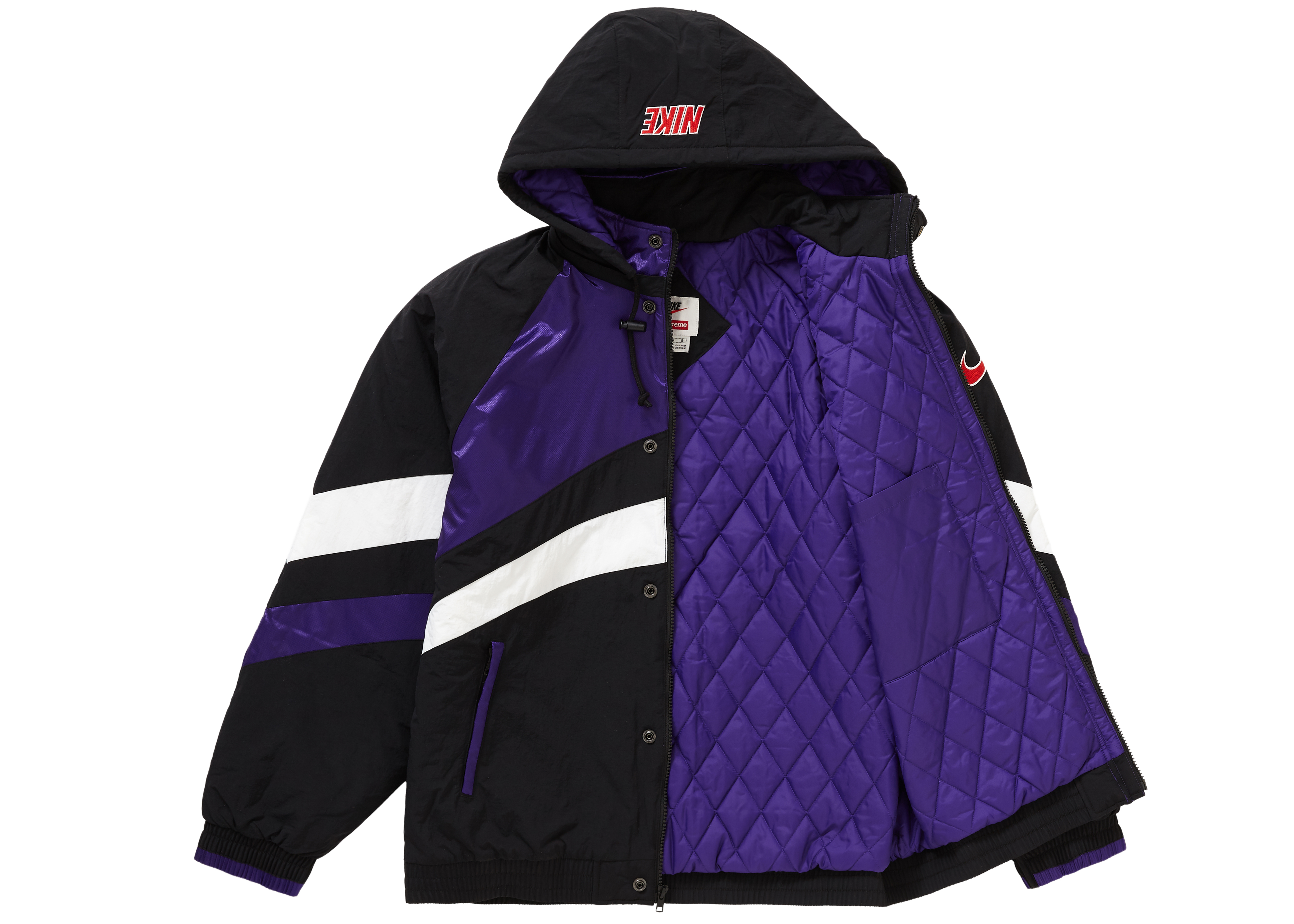 Supreme Nike Hooded Sport Jacket Purple Men's - SS19 - US