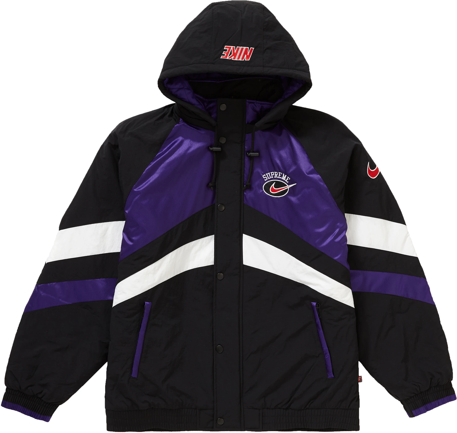 fuga reputación Ashley Furman Supreme Nike Hooded Sport Jacket Purple - SS19 Men's - US