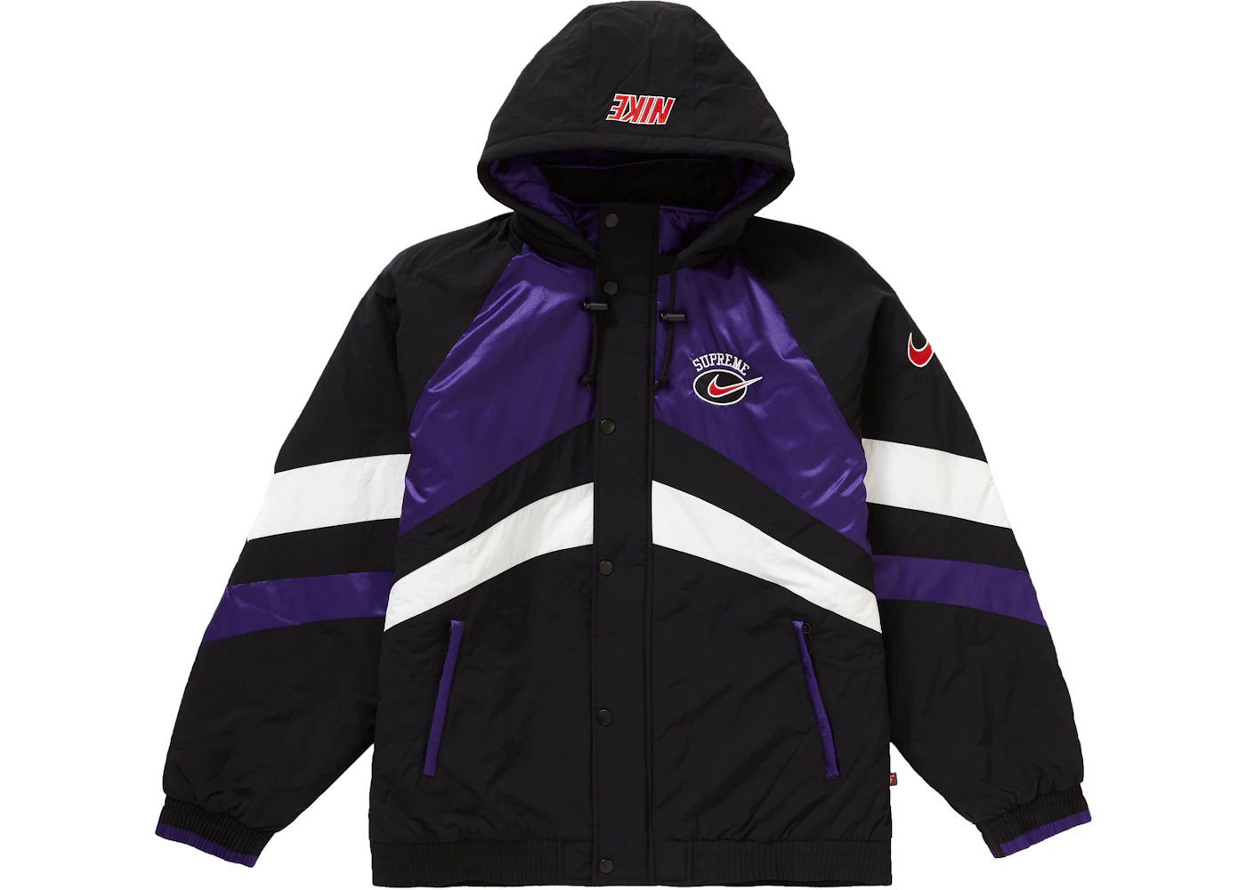 Supreme Nike Hooded Sport Jacket Purple Men's SS19 US
