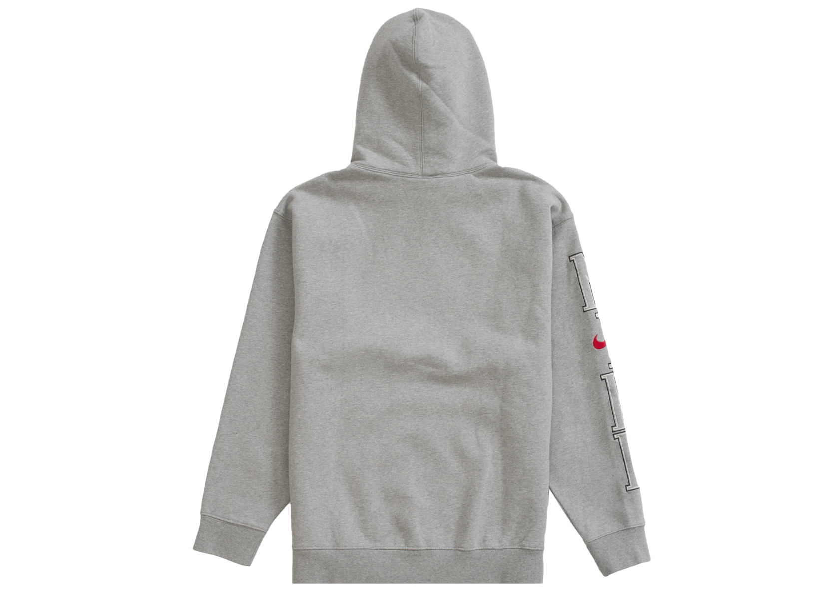 Supreme Nike Hooded Sweatshirt Heather Grey