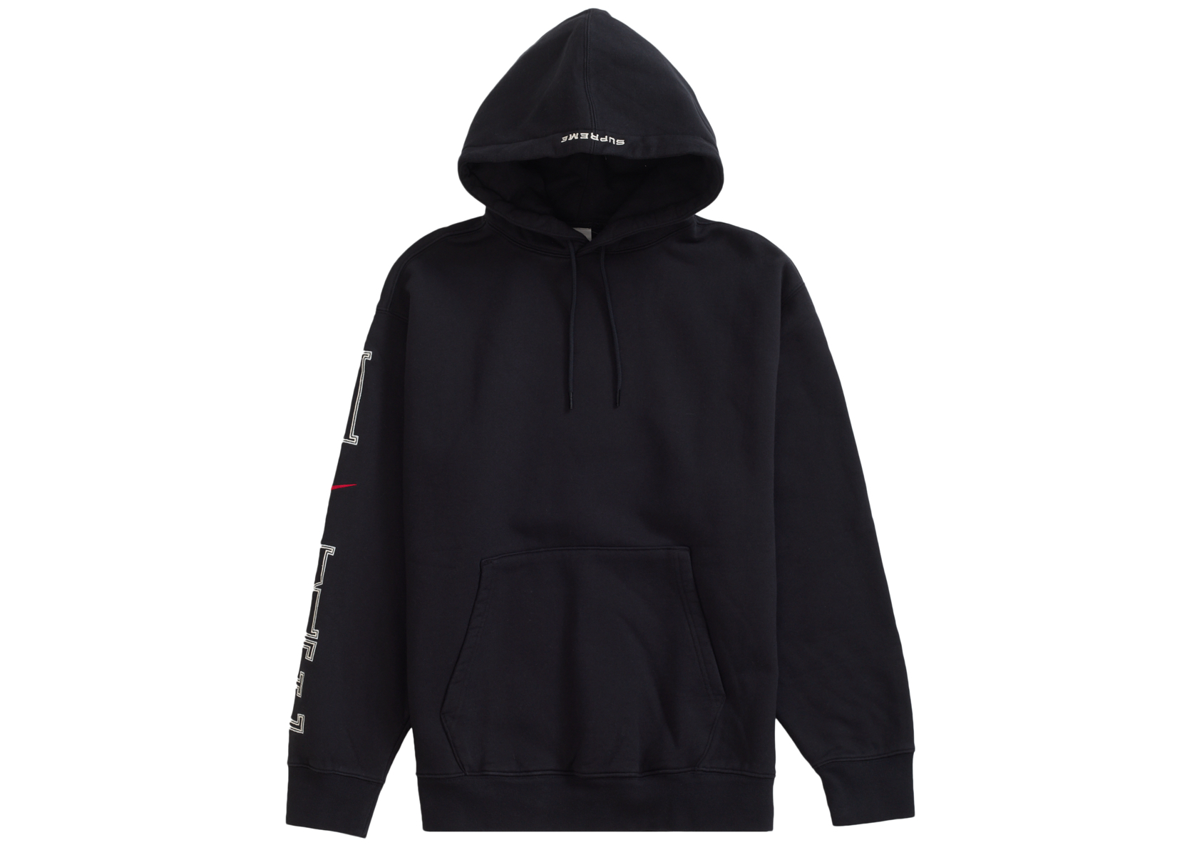Supreme Nike Hooded Sweatshirt Black