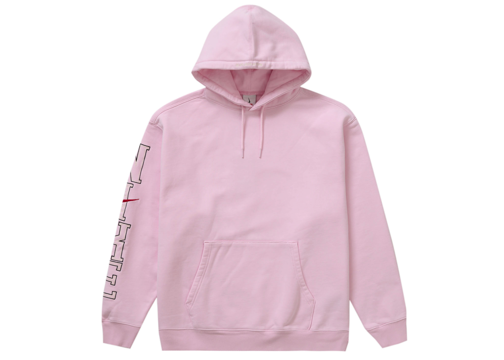 Supreme Nike Hooded Sweatshirt Light Pink