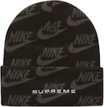 Supreme Nike Snakeskin Beanie Black - SS21 - US