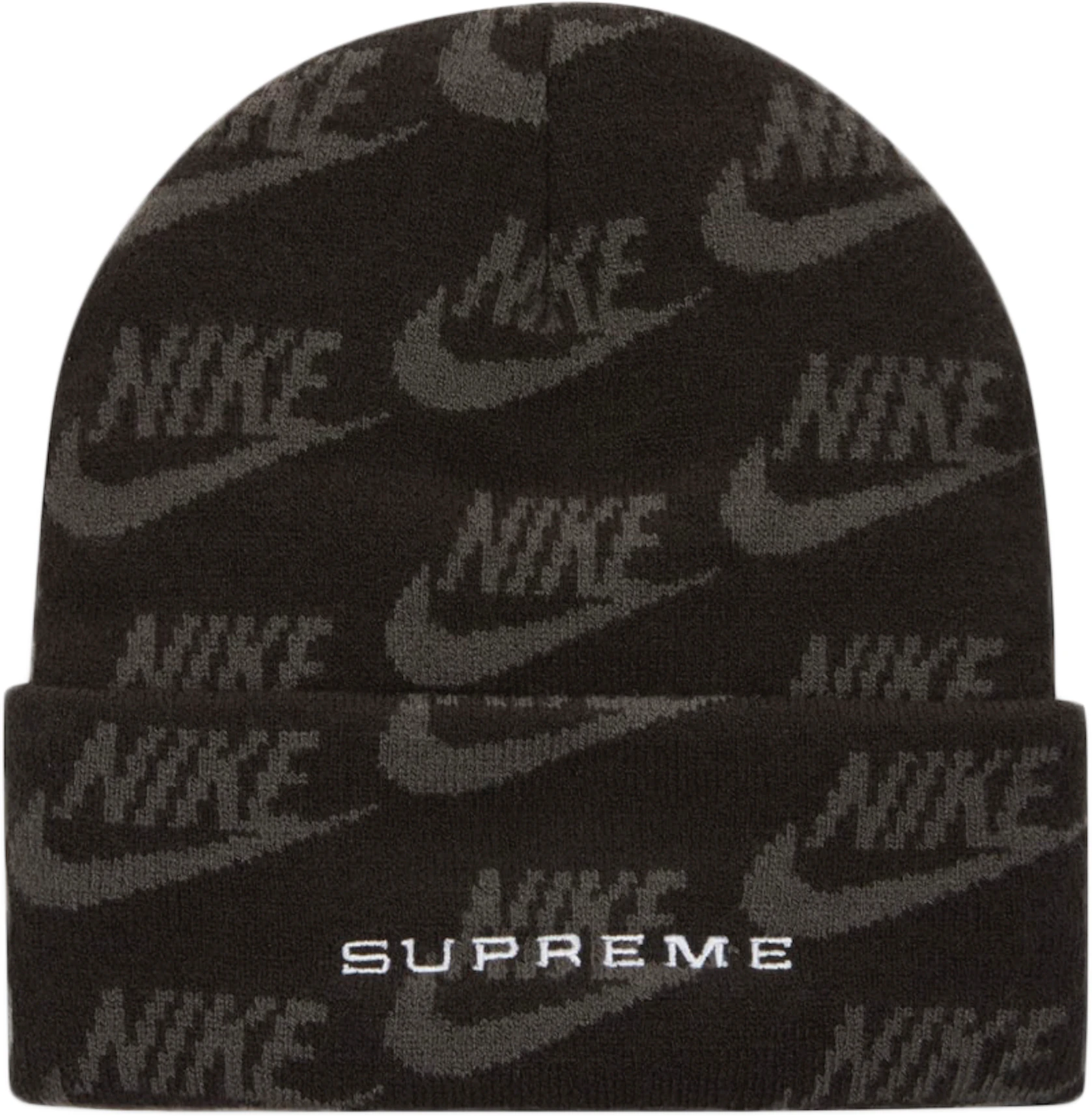 Supreme Nike Jacquard Logos Black - SS21 - ES