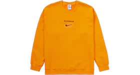 Supreme Nike Jewel Crewneck Orange
