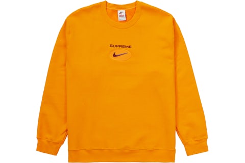Supreme Nike Jewel Crewneck Orange Men's FW20 US