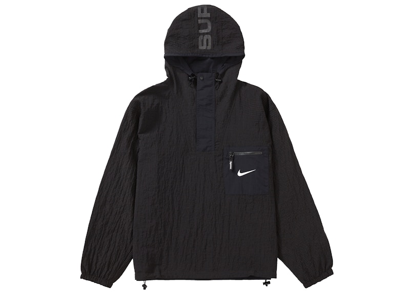 Supreme Nike Jewel Reversible Ripstop Anorak Black Men's - FW20 - US