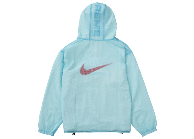 Supreme Nike Jewel Reversible Ripstop Anorak Light Blue