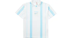 Supreme Nike Jewel Stripe Soccer Jersey White