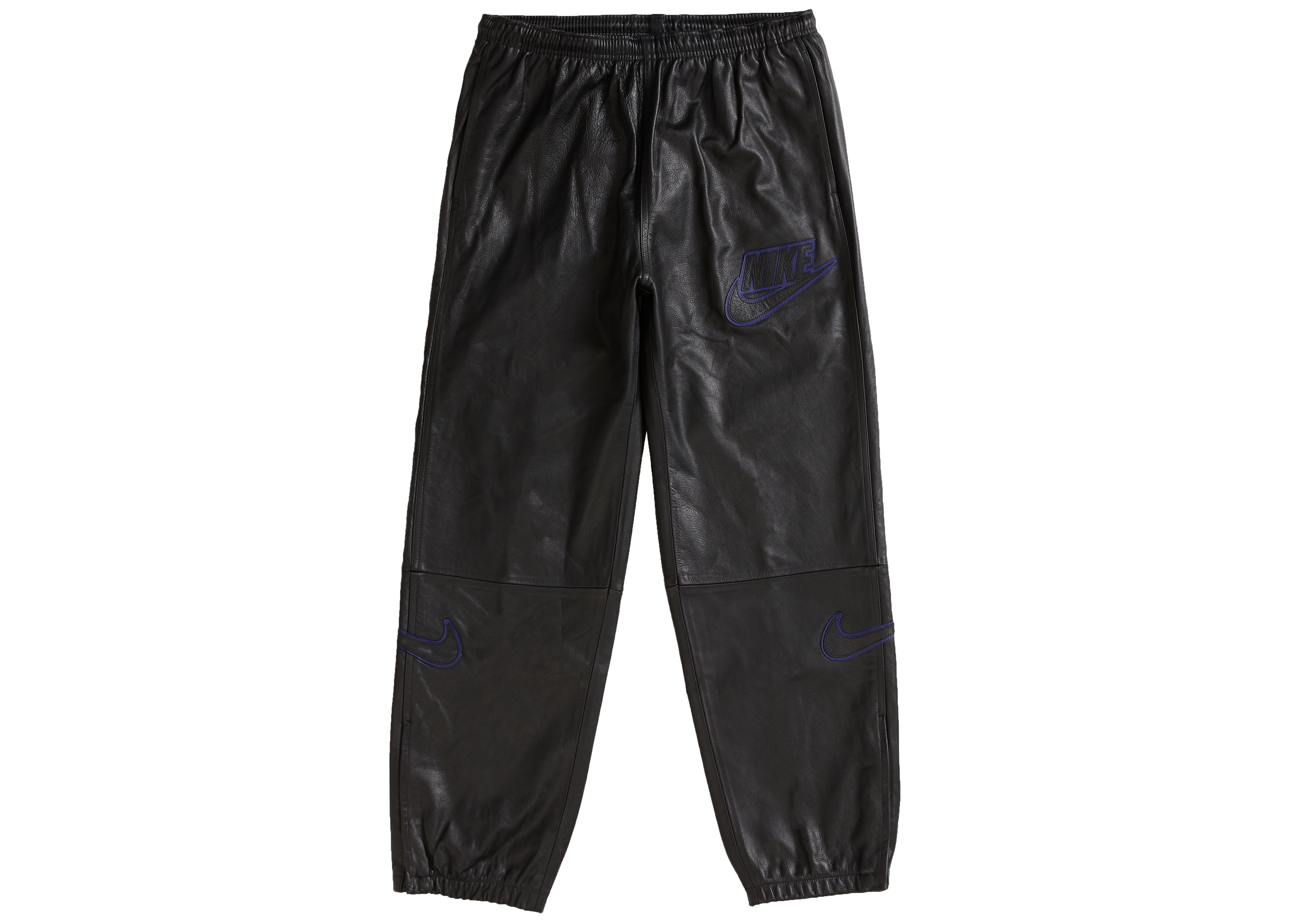 Supreme Nike Leather Warm Up Pant Black Men's - FW19 - US