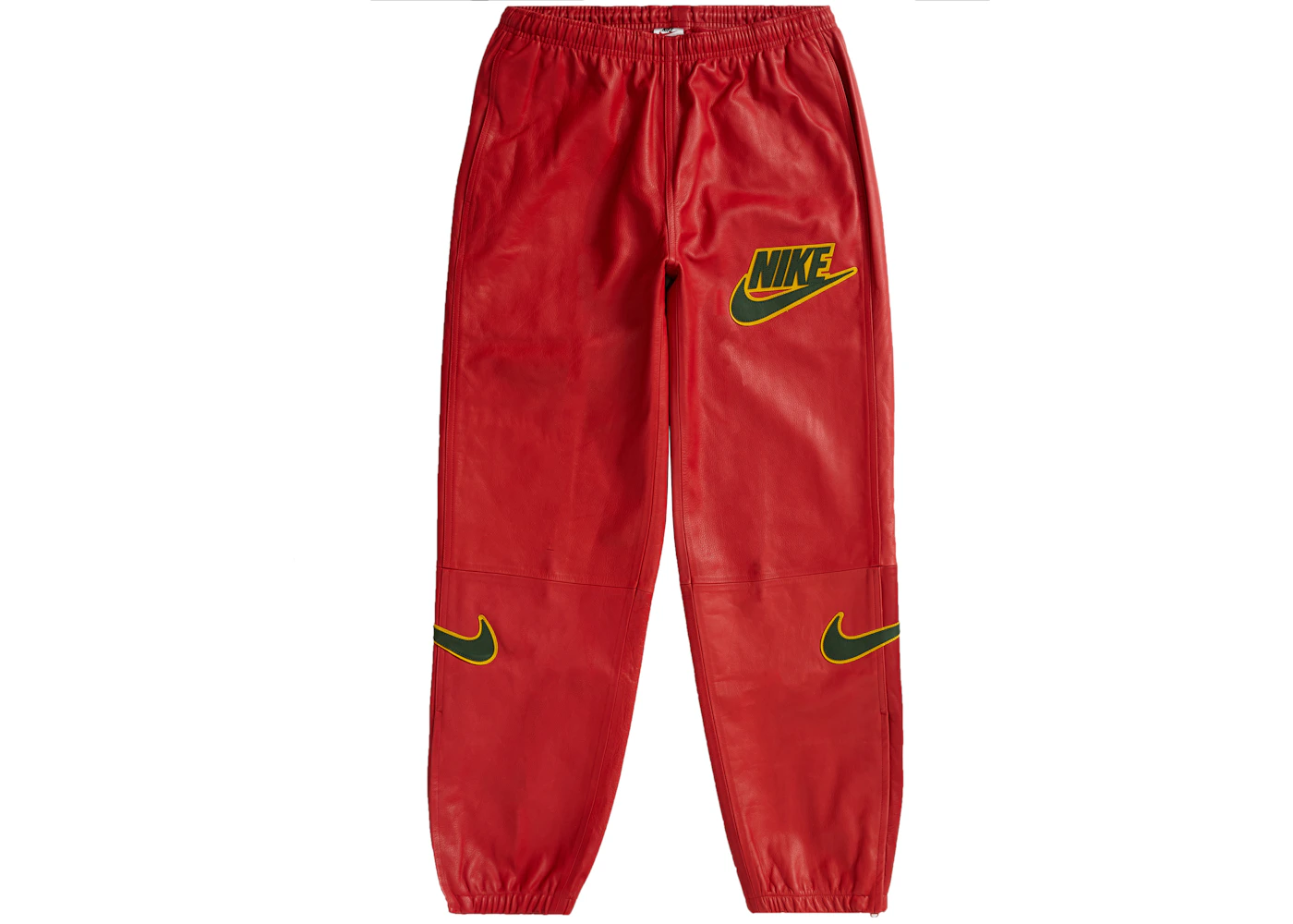 Supreme warm up pants red Clearance
