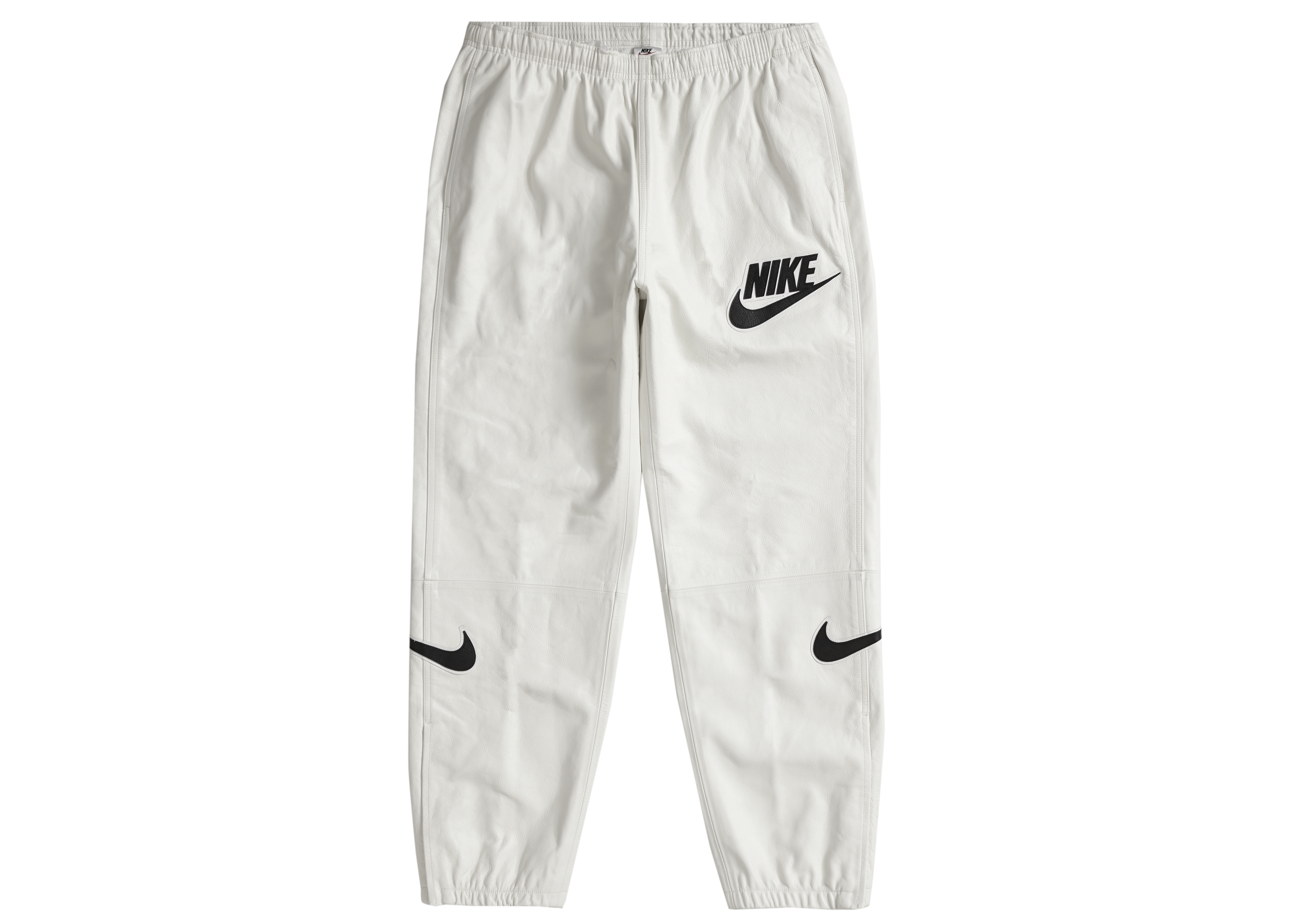 Supreme Nike Leather Warm Up Pant White Men's - FW19 - US