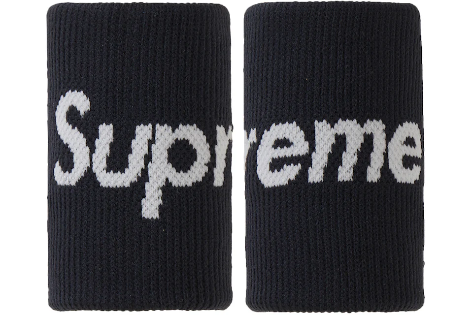 Supreme Nike NBA Wristbands (Pack Of 2) Black
