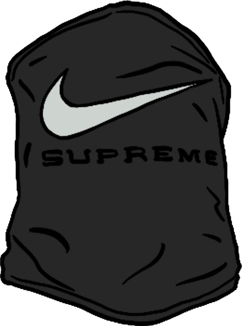 Supreme Nike Neck Warmer Black - SS21 - US
