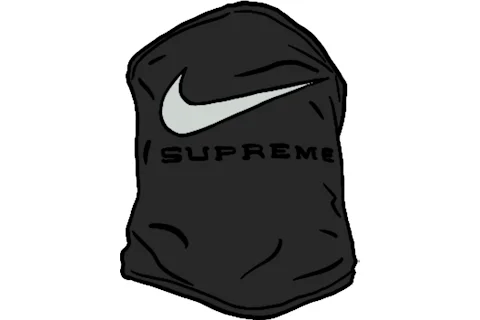 Supreme Nike Neck Warmer Black - SS21 - US