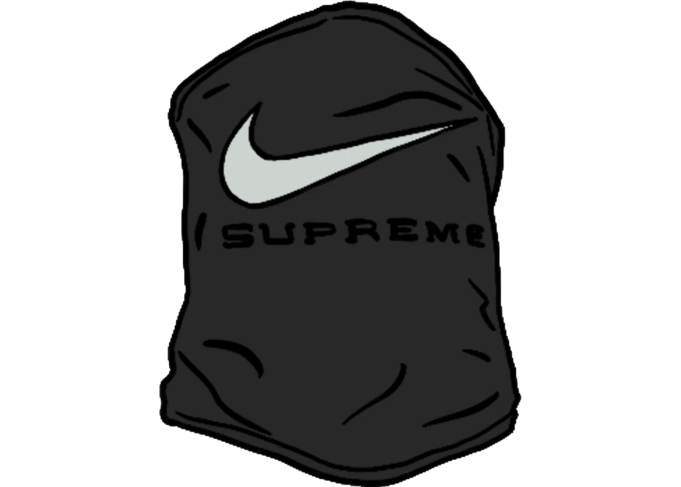 小物 Supreme Nike Neck Warmer Supreme Nike Neck Warmer Black - SS21 - US