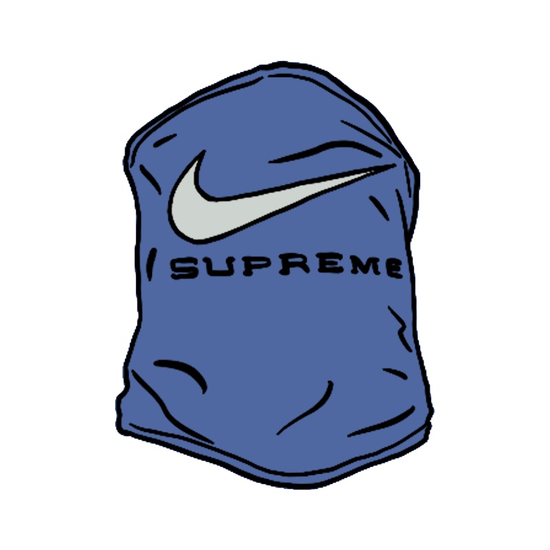 supreme nike neck warmer