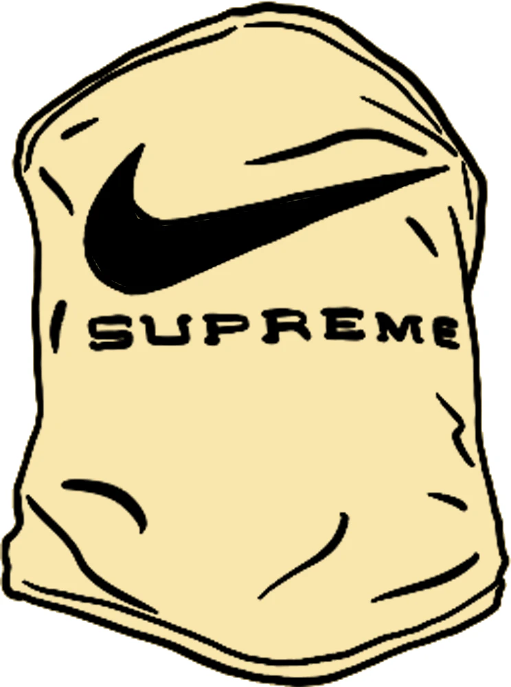Supreme Nike Neck Warmer Pale Yellow - SS21 - US