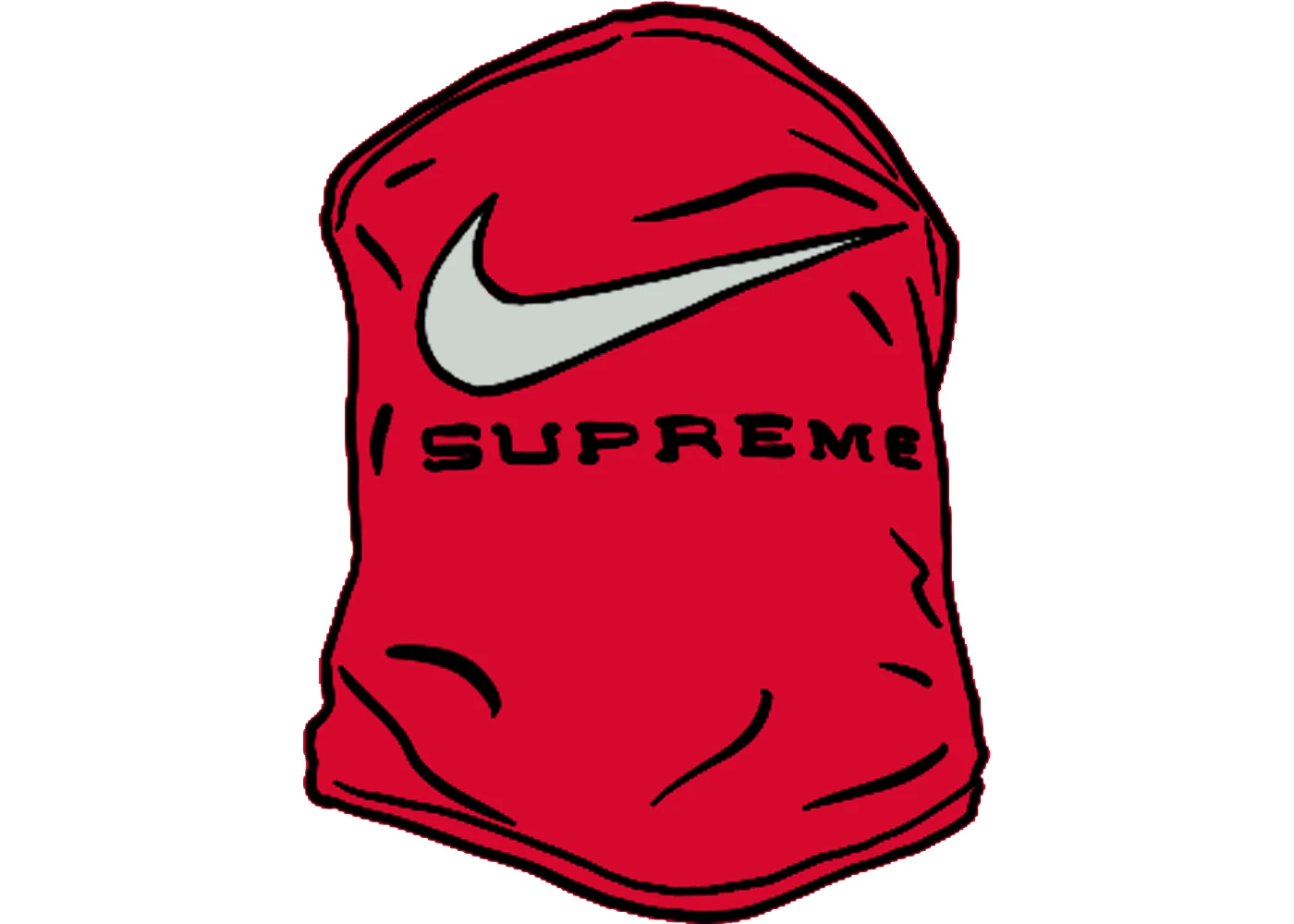 Supreme Nike Neck Warmer Red - SS21 - US Supreme Nike Neck Warmer Red - SS21 - US