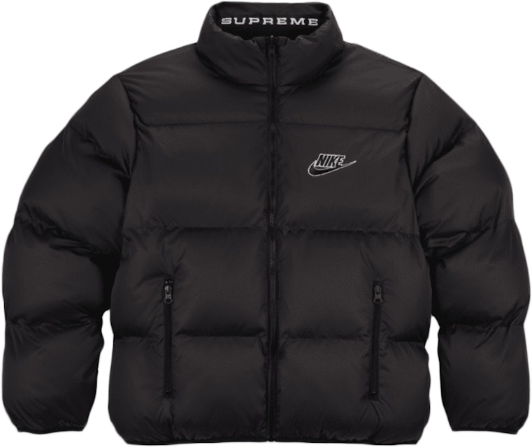 slikken Commotie amateur Supreme Nike Reversible Puffy Jacket Black - SS21 Men's - US