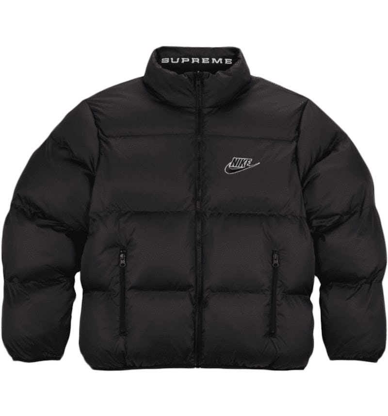 Supreme Nike Giacca Puffy Reversibile Nero Uomo SS21 IT